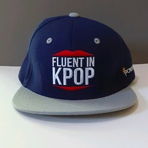 Fluent in Kpop snapback hat